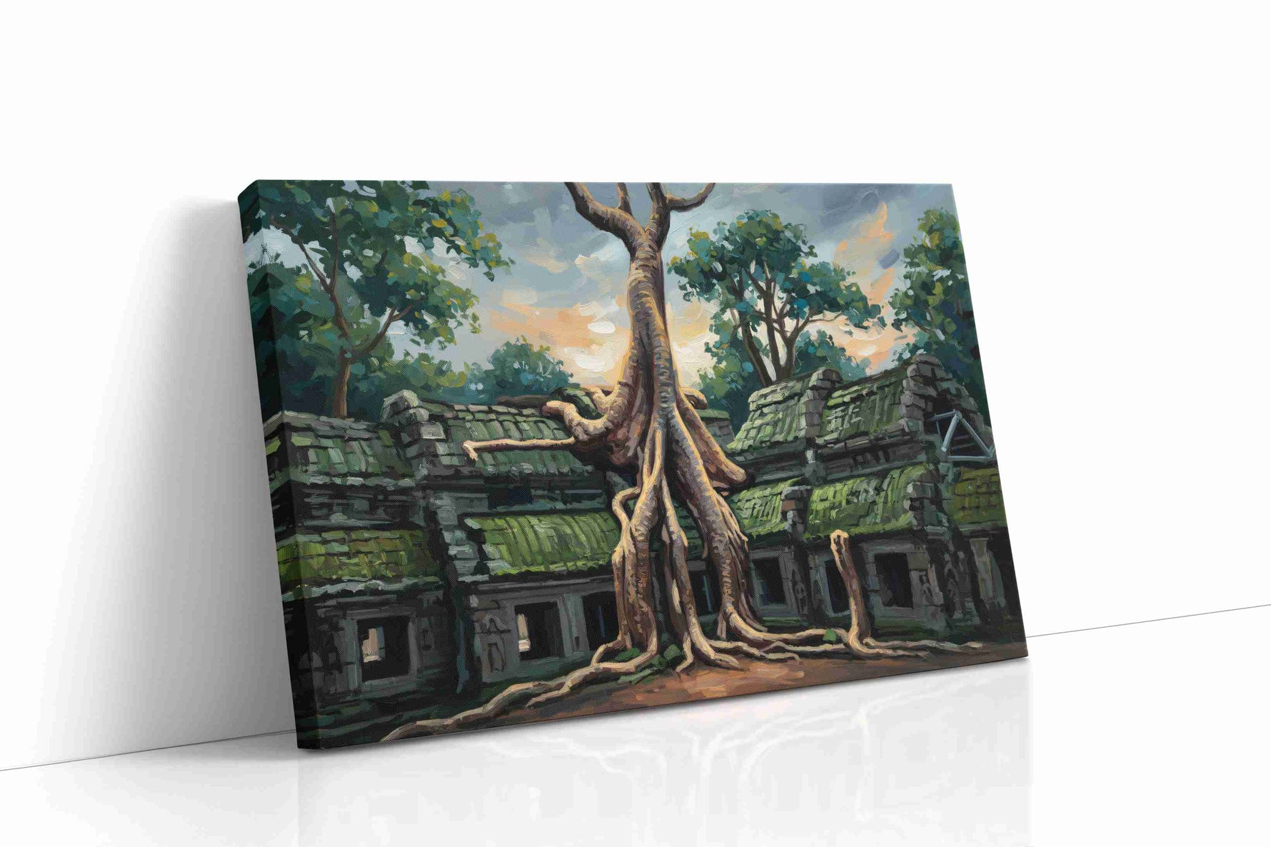 Whispers of the Ancient Grove landscape canvas print gallery-wrapped landscape canvas studio shot