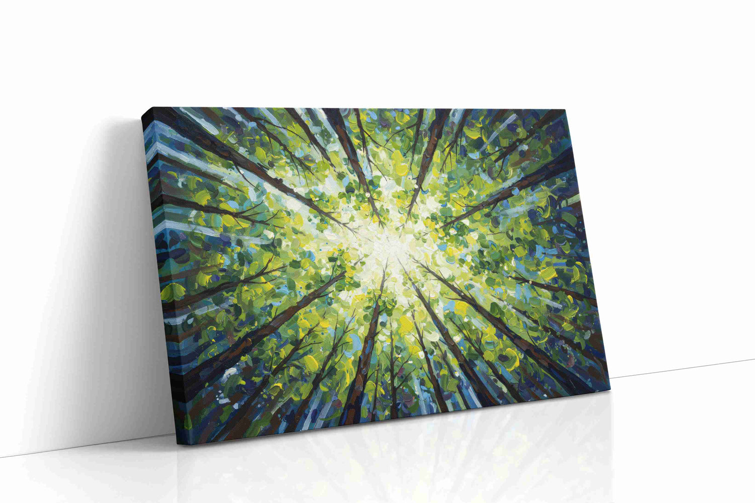 Whispers of the Canopy II nature canvas print, gallery-wrapped, ready to hang