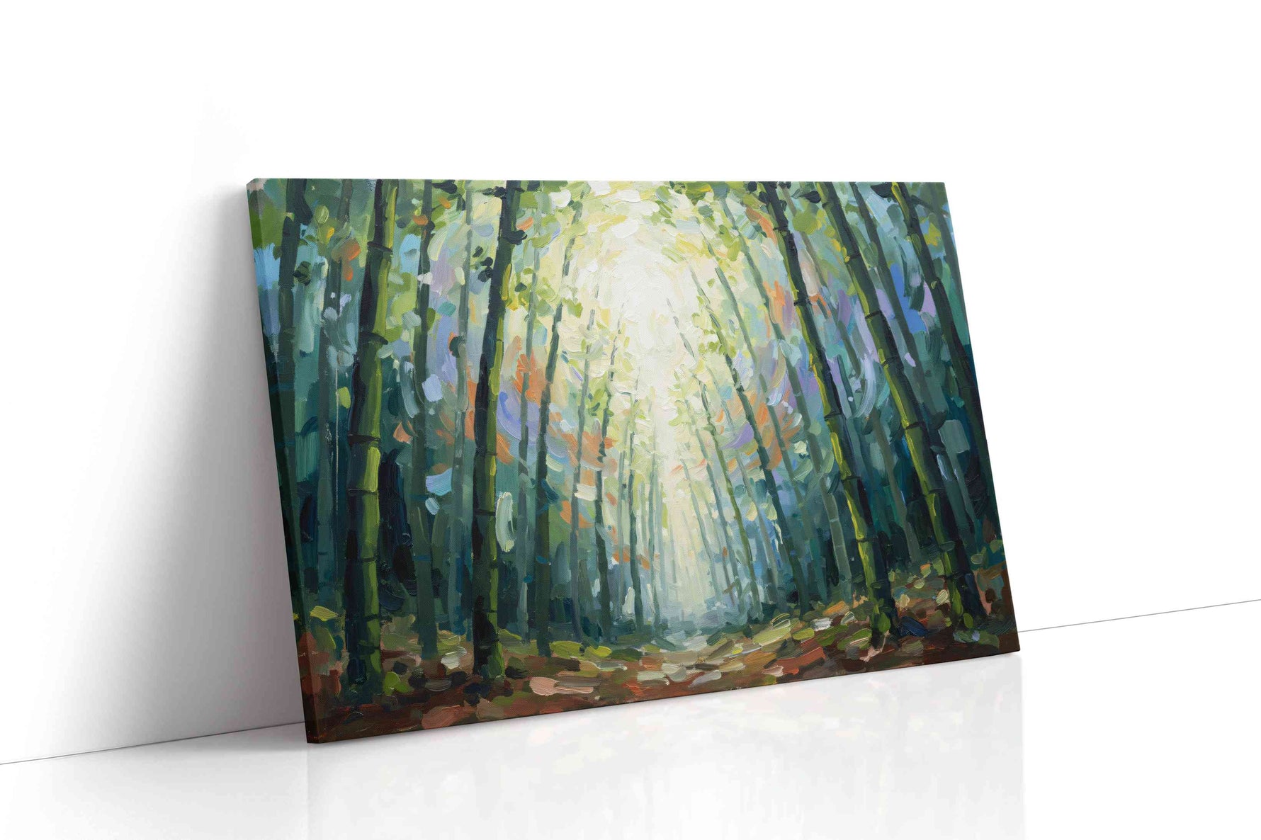 Whispers of the Enchanted Grove II nature canvas print gallery-wrapped canvas studio shot