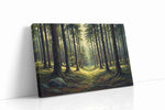 Whispers of the Enchanted Woods landscape canvas print gallery-wrapped landscape canvas studio shot