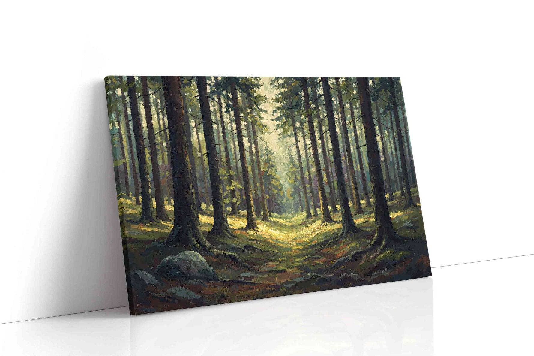 Whispers of the Enchanted Woods landscape canvas print, gallery-wrapped, ready to hang