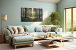 Whispers of the Enchanted Woods – landscape canvas wall art, gallery-wrapped, ready to hang