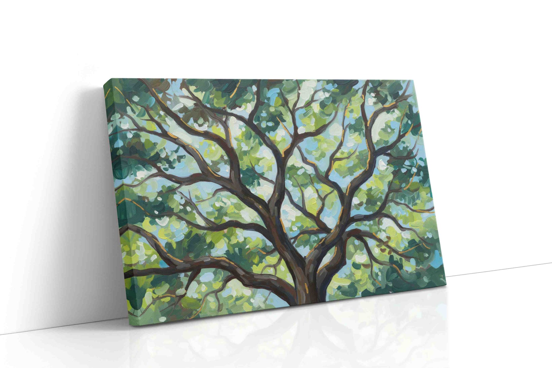 Whispers of the Oak nature canvas print gallery-wrapped landscape canvas studio shot