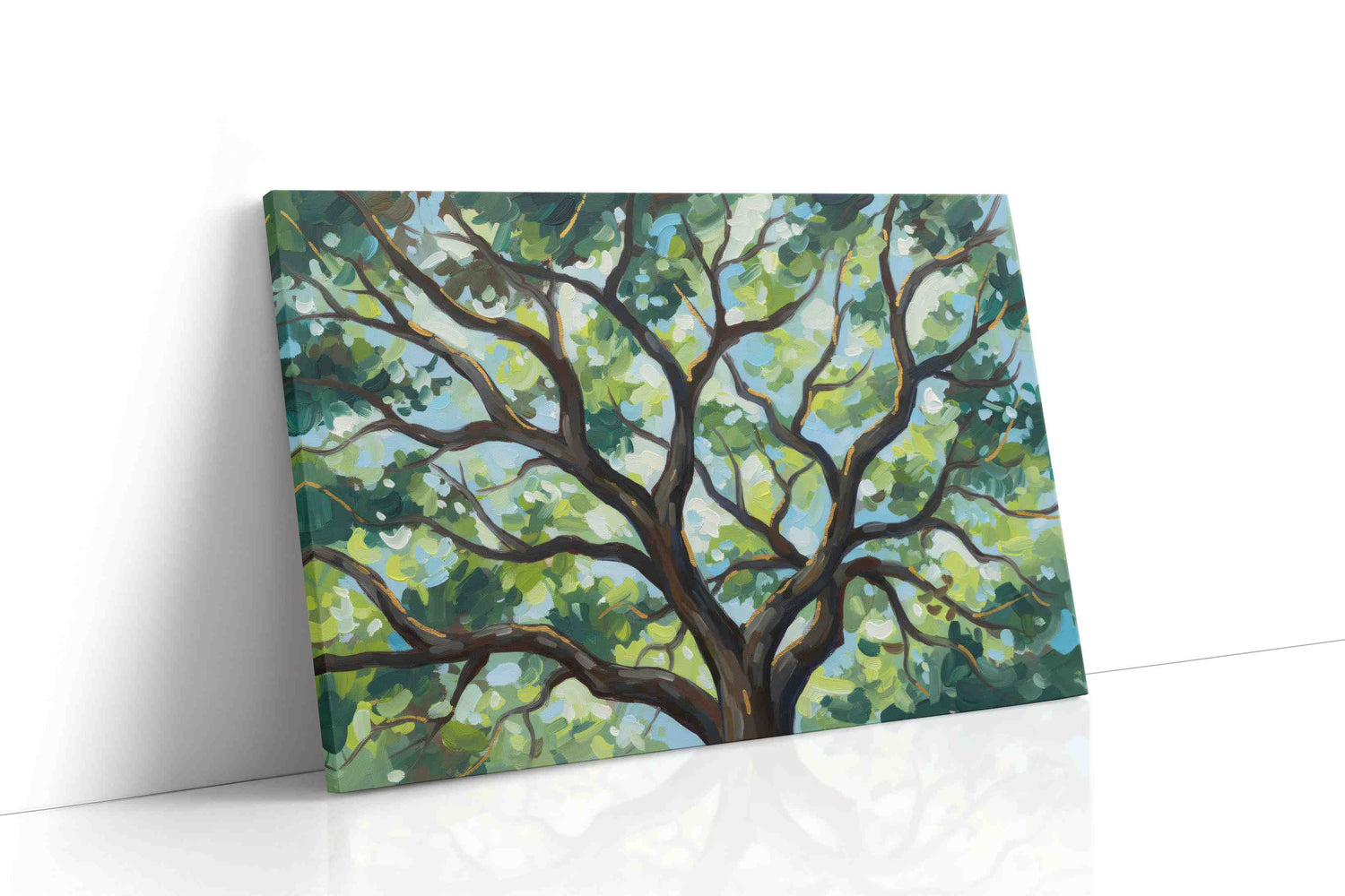 Whispers of the Oak nature canvas print, gallery-wrapped, ready to hang