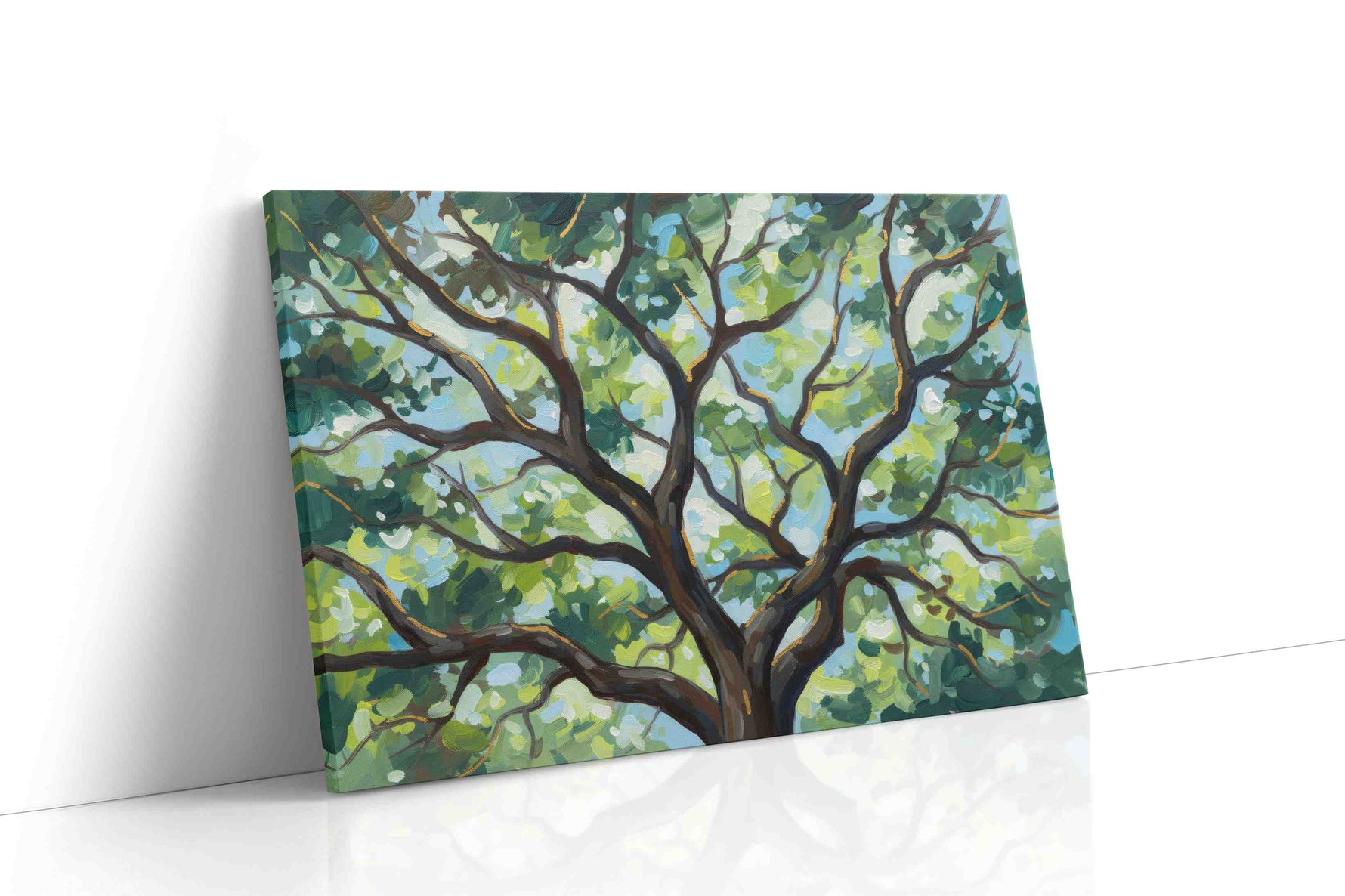 Whispers of the Oak nature canvas print, gallery-wrapped, ready to hang