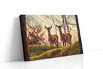 Whispers of the Woodland Dawn nature canvas print gallery-wrapped landscape canvas studio shot
