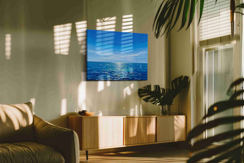 Azure Horizon Reflections