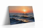 Eternal Horizon Glow ocean canvas print gallery-wrapped landscape canvas studio shot