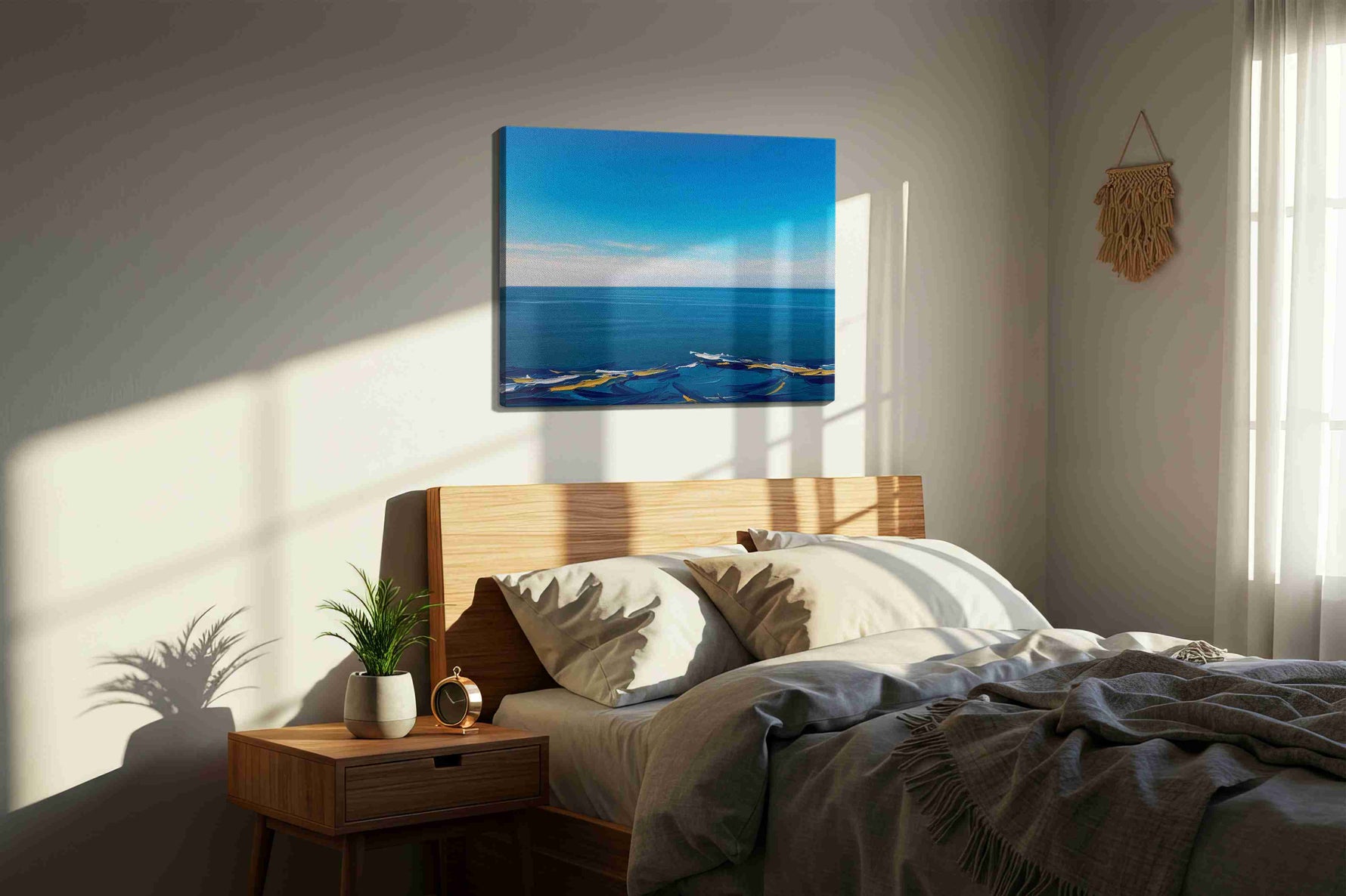 Eternal Ocean Symphony – ocean canvas wall art, gallery-wrapped, ready to hang