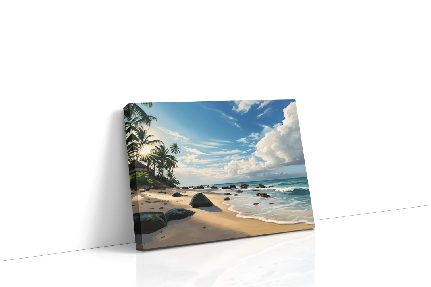 Coastal Serenity (Landscape)