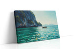 Tranquil Waterscape Serenity beach canvas print, gallery-wrapped, ready to hang