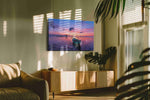 Twilight Serenity beach canvas print, on wall, lifestyle preview