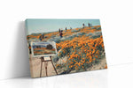 Poppies in Motion poppies canvas print, gallery-wrapped, ready to hang