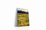 Whispering Meadow Dreams landscape canvas print gallery-wrapped portrait canvas studio shot