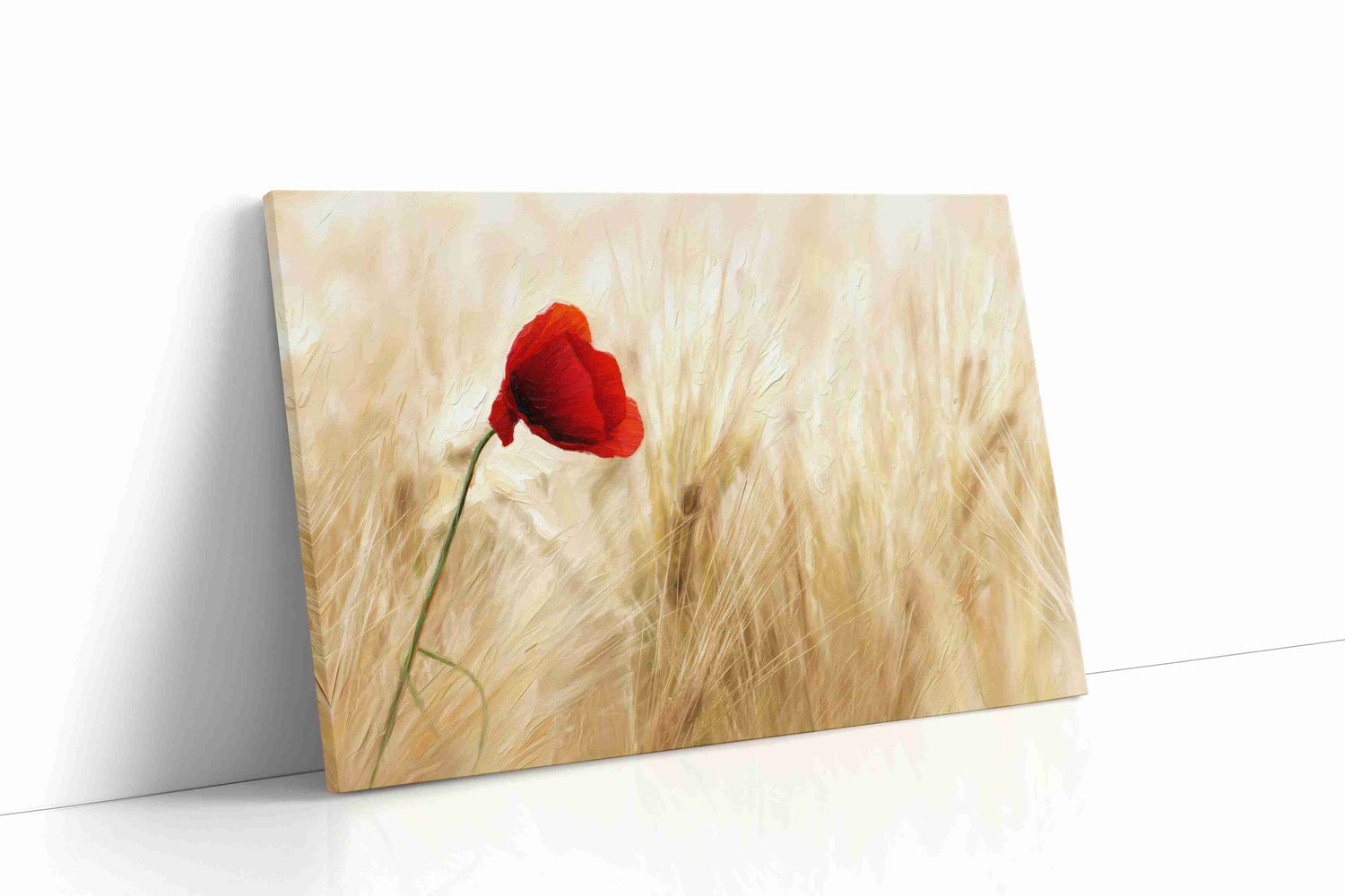 Whispers of a Crimson Dream poppies canvas print, gallery-wrapped, ready to hang