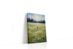 Whispers of a Scarlet Dawn landscape canvas print, gallery-wrapped, ready to hang