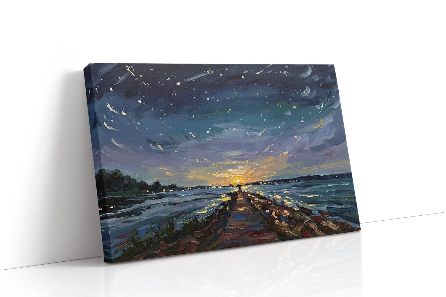 Starlit Horizon (Landscape)