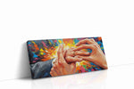 Eternal Vows Ablaze romance canvas print, gallery-wrapped, ready to hang
