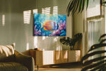 Coral Kingdom Majesty – sealife canvas wall art, gallery-wrapped, ready to hang