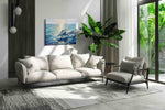 Dolphins at Dawn sealife canvas print, on wall, lifestyle preview