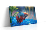 Radiant Underwater Symphony sealife canvas print gallery-wrapped landscape canvas studio shot