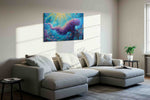 Whispers of the Deep – sealife canvas wall art, gallery-wrapped, ready to hang