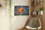 Blaze of Motion – sports canvas wall art, gallery-wrapped, ready to hang
