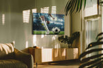 Dynamic Goal Pursuit sports canvas print, on wall, lifestyle preview