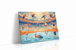 Eternal Motion Sporting Symphony sports canvas print, gallery-wrapped, ready to hang