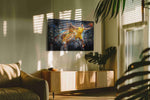Ethereal Dunk – sports canvas wall art, gallery-wrapped, ready to hang