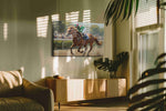 Gallop of Glory II horses canvas print, on wall, lifestyle preview