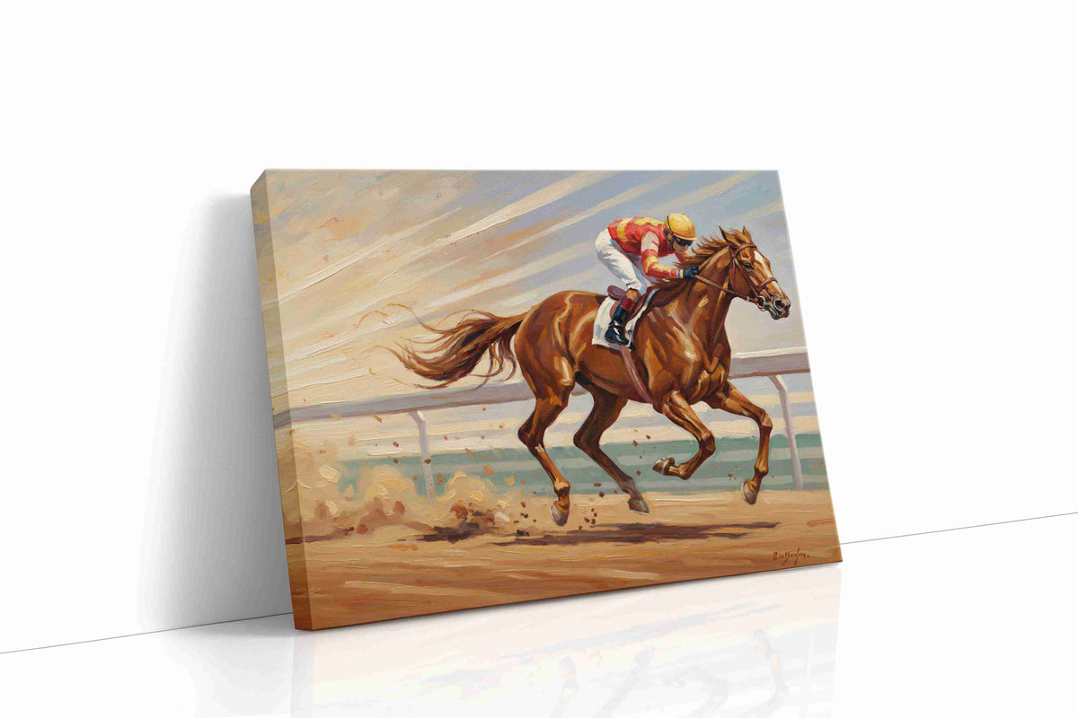 Galloping Glory horses canvas print, gallery-wrapped, ready to hang