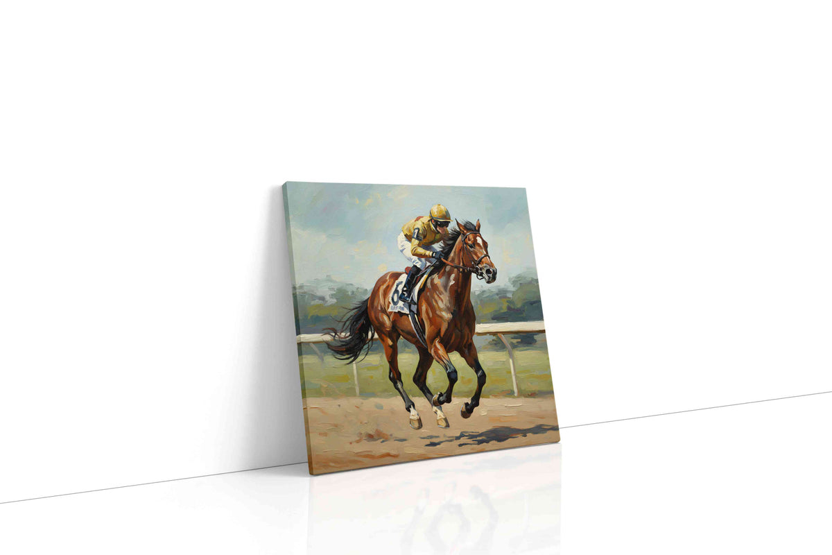 Galloping Glory II horses canvas print, gallery-wrapped, ready to hang