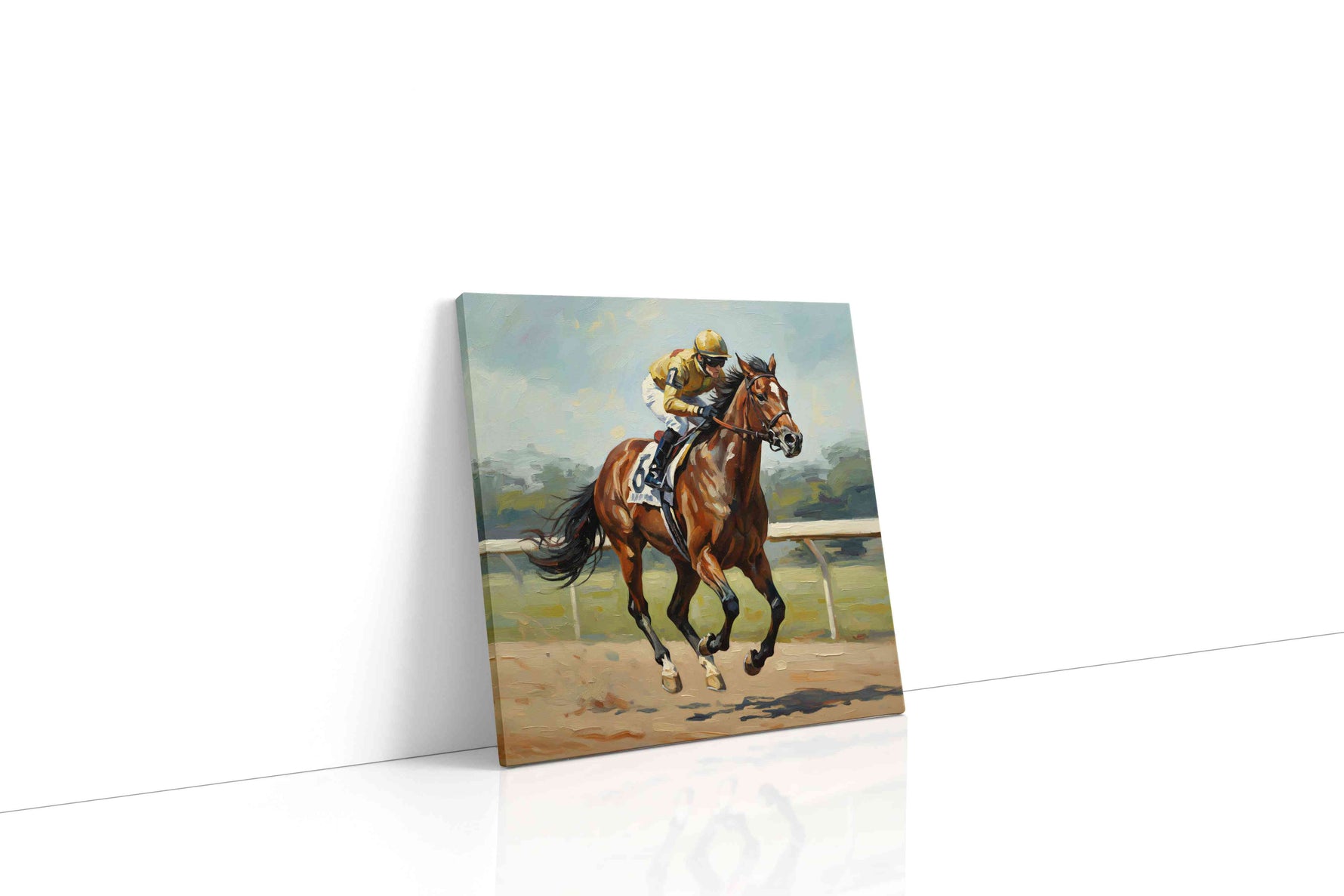 Galloping Glory II horses canvas print, gallery-wrapped, ready to hang