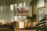 Galloping Victory – horses canvas wall art, gallery-wrapped, ready to hang