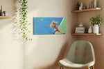 Powerful Serve in Motion – sports canvas wall art, gallery-wrapped, ready to hang