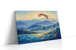 Sky Ballet at Dusk sports canvas print gallery-wrapped landscape canvas studio shot