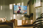Swing of the Sunrise sports canvas print, on wall, lifestyle preview