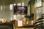 Velocity in Motion sports canvas print, on wall, lifestyle preview