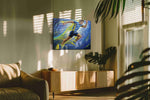 Vibrance of Victory – sports canvas wall art, gallery-wrapped, ready to hang