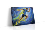 Vibrance of Victory sports canvas print gallery-wrapped landscape canvas studio shot