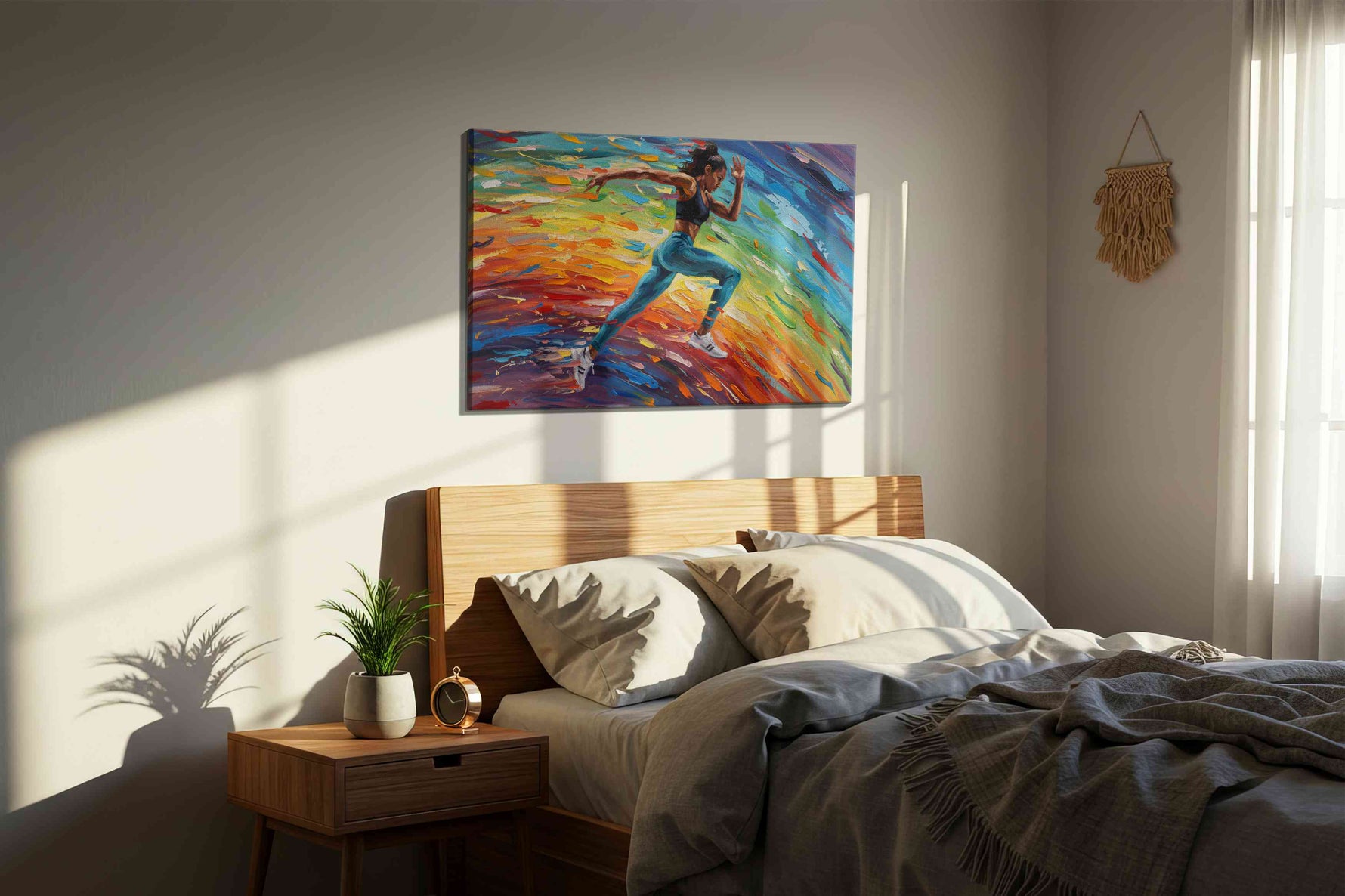 Vivacious Velocity – sports canvas wall art, gallery-wrapped, ready to hang