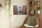 Brooklyn Dreams urban canvas print in a living room scene