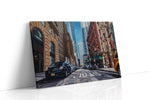 City Pulse urban canvas print gallery-wrapped landscape canvas studio shot