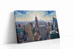 Empire's Eternal Horizon urban canvas print gallery-wrapped landscape canvas studio shot