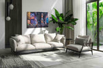 Neon Nights of the City urban canvas print, on wall, lifestyle preview
