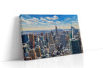 Skyscraper Symphony II urban canvas print gallery-wrapped landscape canvas studio shot