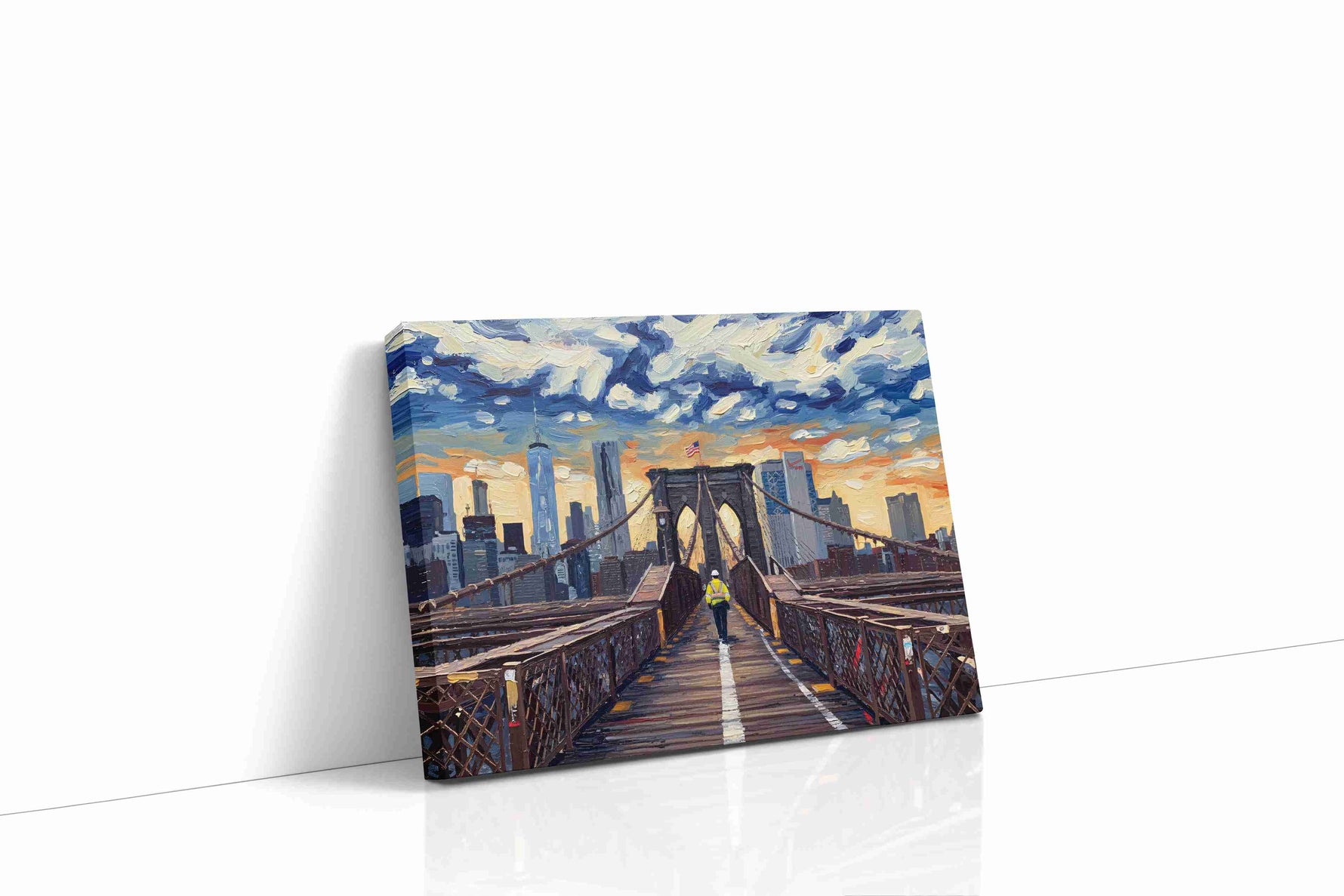 Sunset Passage Over Dreams landmarks canvas print gallery-wrapped landscape canvas studio shot