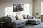 Sunset Passage Over Dreams – landmarks canvas wall art, gallery-wrapped, ready to hang