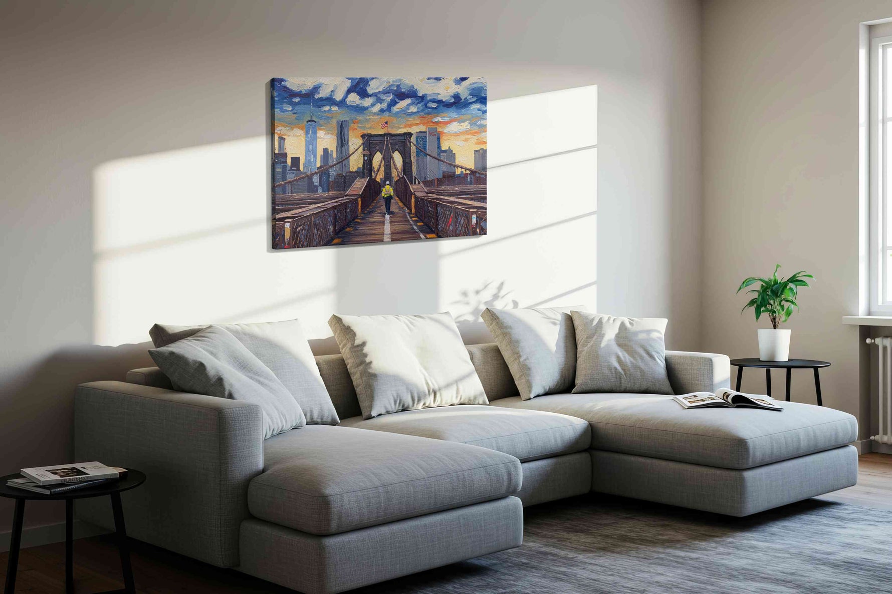 Sunset Passage Over Dreams – landmarks canvas wall art, gallery-wrapped, ready to hang